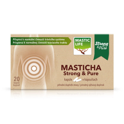 Mastic Strong&Pure Mini Pack (20 Capsules) Masticlife